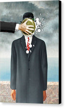 Pie In The Face Rene Magritte Son of Man - Canvas Print