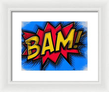 Bam - Framed Print
