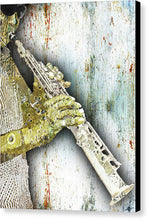 Blue And Lonesome - Canvas Print