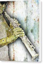 Blue And Lonesome - Canvas Print