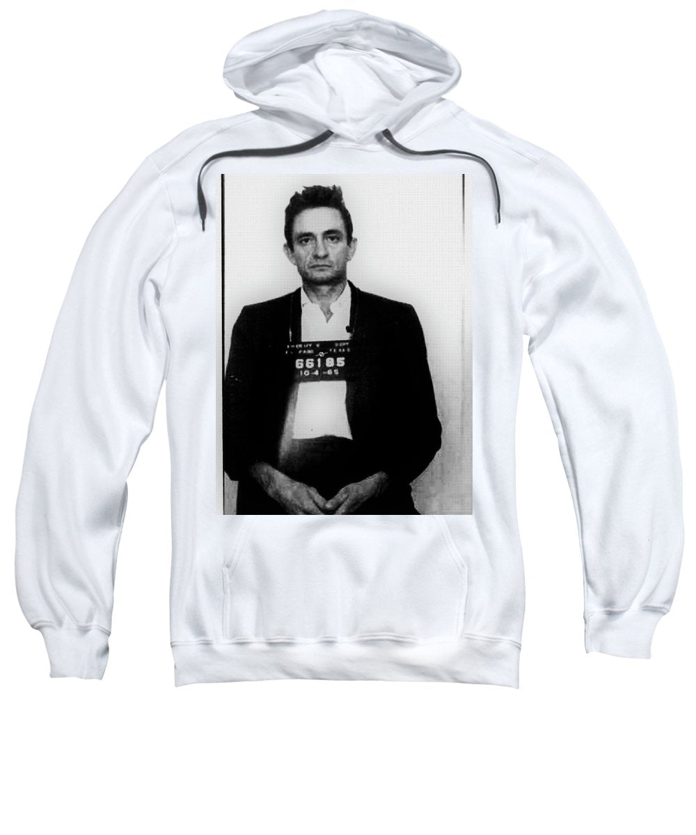 Johnny Cash Mug Shot Country Music - Sweatshirt