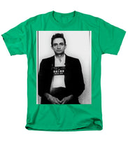 Johnny Cash Mugshot  - Men's T-Shirt  (Regular Fit)