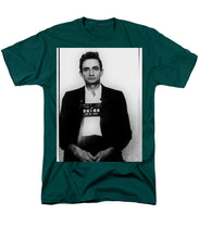 Johnny Cash Mugshot  - Men's T-Shirt  (Regular Fit)