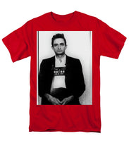 Johnny Cash Mugshot  - Men's T-Shirt  (Regular Fit)