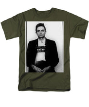Johnny Cash Mugshot  - Men's T-Shirt  (Regular Fit)