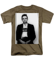 Johnny Cash Mugshot  - Men's T-Shirt  (Regular Fit)