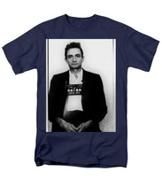 Johnny Cash Mugshot  - Men's T-Shirt  (Regular Fit)