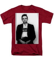Johnny Cash Mugshot  - Men's T-Shirt  (Regular Fit)