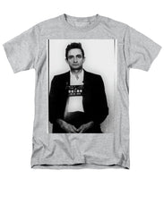Johnny Cash Mugshot  - Men's T-Shirt  (Regular Fit)
