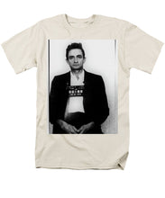 Johnny Cash Mugshot  - Men's T-Shirt  (Regular Fit)