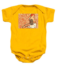 Rise Ink - Baby Onesie Baby Onesie Pixels Gold Small 