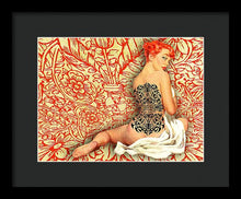 Rise Ink - Framed Print Framed Print Pixels 12.000" x 9.000" Black Black