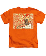 Rise Ink - Kids T-Shirt Kids T-Shirt Pixels Orange Small 