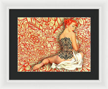 Rise Ink - Framed Print Framed Print Pixels 16.000" x 12.000" White Black