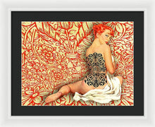 Rise Ink - Framed Print Framed Print Pixels 20.000" x 15.000" White Black