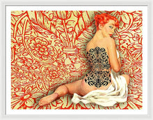 Rise Ink - Framed Print Framed Print Pixels 48.000" x 36.000" White White