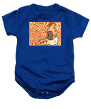 Rise Ink - Baby Onesie Baby Onesie Pixels Royal Small 