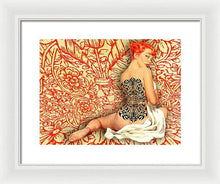 Rise Ink - Framed Print Framed Print Pixels 14.000" x 10.500" White White