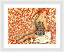 Rise Ink - Framed Print Framed Print Pixels 24.000" x 18.000" White White