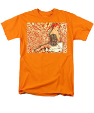 Rise Ink - Men's T-Shirt  (Regular Fit) Men's T-Shirt (Regular Fit) Pixels Orange Small 