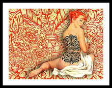 Rise Ink - Framed Print Framed Print Pixels 30.000" x 22.500" Black White