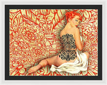 Rise Ink - Framed Print Framed Print Pixels 36.000" x 27.000" White Black