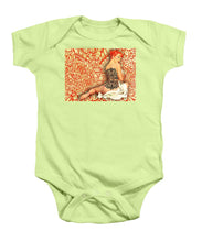 Rise Ink - Baby Onesie Baby Onesie Pixels Soft Green Small 