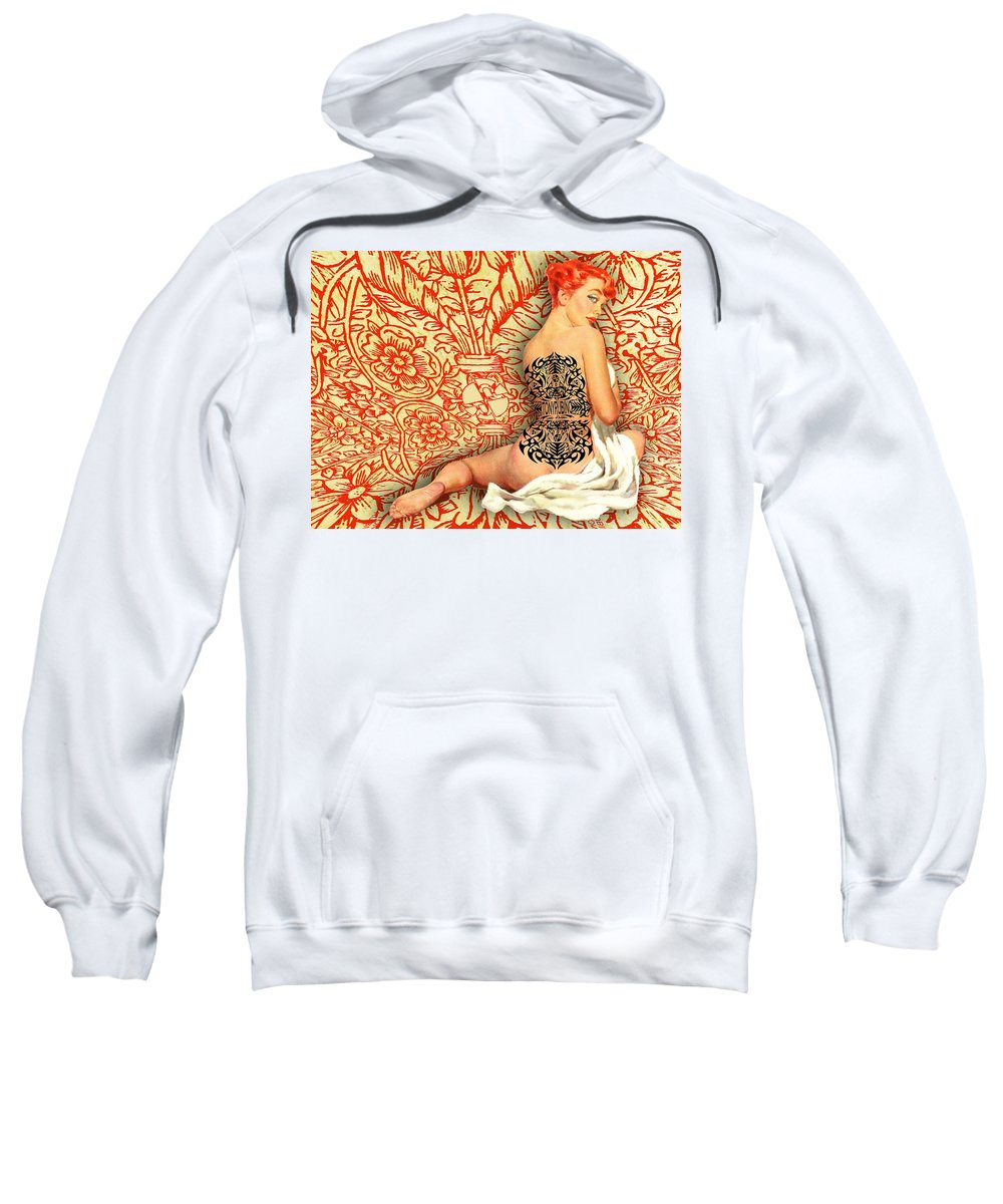 Rise Ink - Sweatshirt Sweatshirt Pixels White Small 