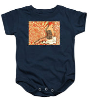 Rise Ink - Baby Onesie Baby Onesie Pixels Navy Small 