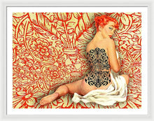 Rise Ink - Framed Print Framed Print Pixels 40.000" x 30.000" White White