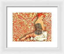 Rise Ink - Framed Print Framed Print Pixels 12.000" x 9.000" White White