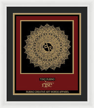 Rise Rubino - Framed Print