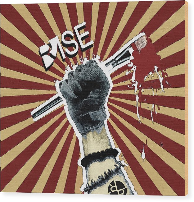 Rise - Wood Print