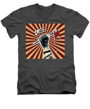 Rise - Men's V-Neck T-Shirt