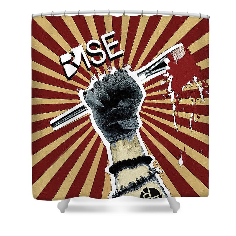 Rise - Shower Curtain