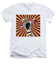 Rise - Men's V-Neck T-Shirt