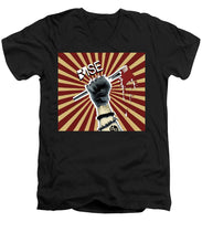Rise - Men's V-Neck T-Shirt