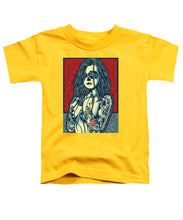 Rubino Cat Woman - Toddler T-Shirt Toddler T-Shirt Pixels Yellow Small 