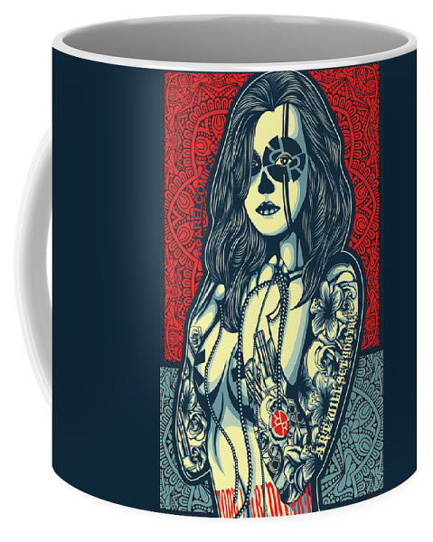 Rubino Cat Woman - Mug Mug Pixels Small (11 oz.)  