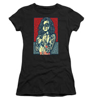 Rubino Cat Woman - Women's T-Shirt (Athletic Fit) Women's T-Shirt (Athletic Fit) Pixels Black Small 