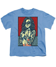 Rubino Cat Woman - Youth T-Shirt Youth T-Shirt Pixels Carolina Blue Small 