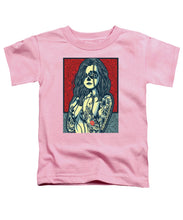 Rubino Cat Woman - Toddler T-Shirt Toddler T-Shirt Pixels Pink Small 