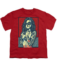 Rubino Cat Woman - Youth T-Shirt Youth T-Shirt Pixels Red Small 