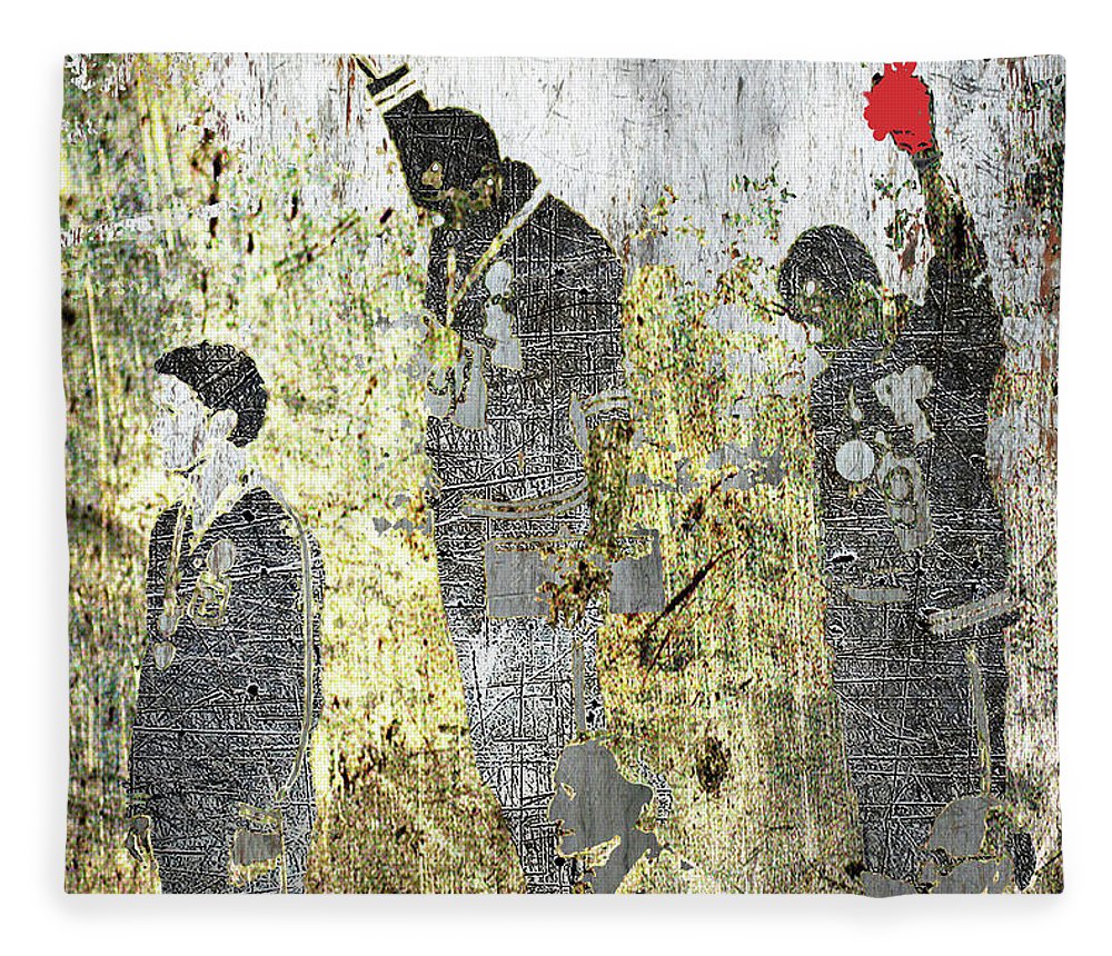 1968 Olympics Black Power Salute - Blanket