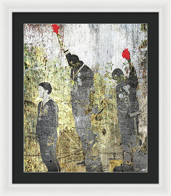 1968 Olympics Black Power Salute - Framed Print