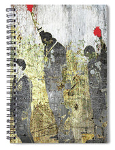 1968 Olympics Black Power Salute - Spiral Notebook