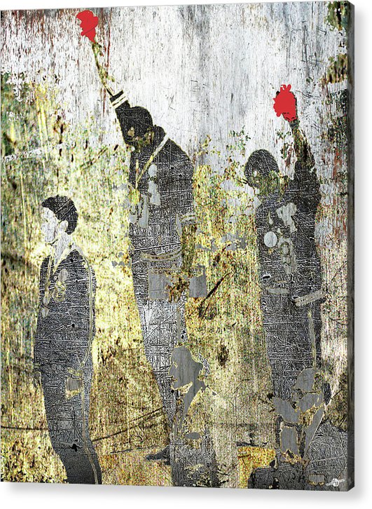 1968 Olympics Black Power Salute - Acrylic Print