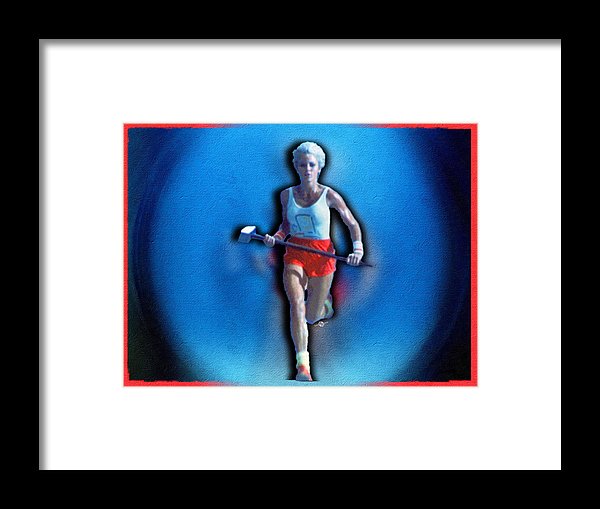 1984 Apple Computer Super Bowl Ad - Framed Print