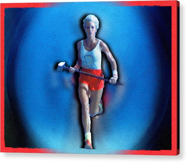 1984 Apple Computer Super Bowl Ad - Acrylic Print