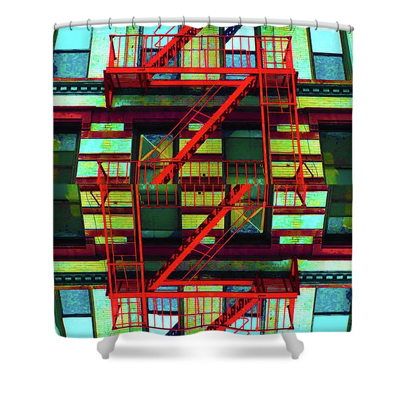 28th And 7th - Shower Curtain
